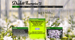 Desktop Screenshot of duckittnurseries.com